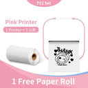 Phomemo T02 Bluetooth Thermal Printer for Compact Labeling Phomemo T02 Bluetooth Thermal Printer for Compact Labeling