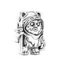 Original 925 Silver Beaded Charm Pendant Pandora Bracelet Original 925 Silver Beaded Charm Pendant Pandora Bracelet