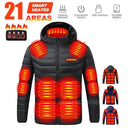 Men Heated Jacket USB Electric Heated Coat for Outdoor Activities Men Heated Jacket USB Electric Heated Coat for Outdoor Activities