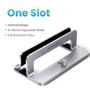 Vertical Aluminum Laptop Stand Holder For Efficient Cooling Vertical Aluminum Laptop Stand Holder For Efficient Cooling