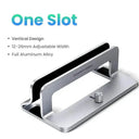 Vertical Aluminum Laptop Stand For Efficient Cooling Vertical Aluminum Laptop Stand For Efficient Cooling