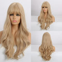 Blonde Wavy Synthetic Hair Wig for Effortless Style Comfort Blonde Wavy Synthetic Hair Wig for Effortless Style Comfort
