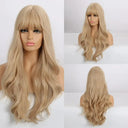 Blonde Wavy Synthetic Hair Wig For Effortless Style Comfort Blonde Wavy Synthetic Hair Wig For Effortless Style Comfort