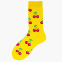 Playful Fruit-Inspired Cotton Socks Trendy Comfort for You Playful Fruit-Inspired Cotton Socks Trendy Comfort for You