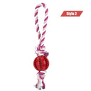 Dog Treat Balls Interactive Rope Rubber Toys for Small Dogs Dog Treat Balls Interactive Rope Rubber Toys for Small Dogs