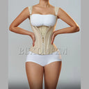 Fajas Colombians Girdles with Row Buckle and Zipper Waist Shaper Fajas Colombians Girdles with Row Buckle and Zipper Waist Shaper