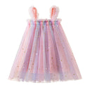 Rainbow Sequins Princess Dress Sparkling Tutu Set For Party Rainbow Sequins Princess Dress Sparkling Tutu Set For Party