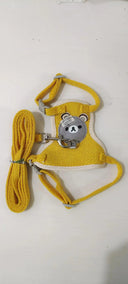 Cute Dog Chest Harness Leash: Stylish Small Pet Gear Cute Dog Chest Harness Leash: Stylish Small Pet Gear