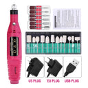Portable Professional Electric Nail Drill Machine Set Portable Professional Electric Nail Drill Machine Set