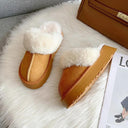 Winter Plush Fur Slides Designer Luxury Slip-On Sandals Winter Plush Fur Slides Designer Luxury Slip-On Sandals