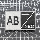 Tactical Blood Type Patch Custom Military Embroidery Gear Tactical Blood Type Patch Custom Military Embroidery Gear