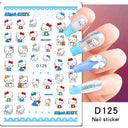 Adorable Cartoon Hello Kitty Nail Sticker Set for Nail Art Adorable Cartoon Hello Kitty Nail Sticker Set for Nail Art