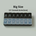 Weekly Portable Pill Organizer With 14 Compartments Weekly Portable Pill Organizer With 14 Compartments