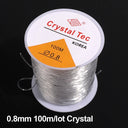 100m/Roll Elastic Crystal Jewelry Cord For DIY Jewelry Making 100m/Roll Elastic Crystal Jewelry Cord For DIY Jewelry Making