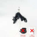 Handfree Cat Wand with Bell & Feather Toy for Cats Handfree Cat Wand with Bell & Feather Toy for Cats
