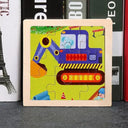 Kids Cartoon Animal Traffic Wooden Educational Puzzle Set Kids Cartoon Animal Traffic Wooden Educational Puzzle Set