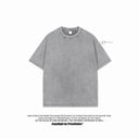 Vintage Oversized Acid Wash Tee Retro Chic Loose Fit Top Vintage Oversized Acid Wash Tee Retro Chic Loose Fit Top