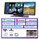 Podofo Wireless CarPlay GPS Mirror Video Navigation System Podofo Wireless CarPlay GPS Mirror Video Navigation System