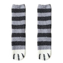 Cozy Cartoon Paw Print Fleece Socks: Kawaii Comfort Today Cozy Cartoon Paw Print Fleece Socks: Kawaii Comfort Today