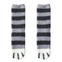 Cozy Cartoon Paw Print Fleece Socks Kawaii Comfort Cozy Cartoon Paw Print Fleece Socks Kawaii Comfort