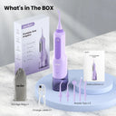 Sejoy Water Flosser Teeth Cleaner Cordless Irrigator Sejoy Water Flosser Teeth Cleaner Cordless Irrigator