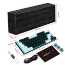 Mechanical Gaming Keyboard with Customizable RGB Lights Mechanical Gaming Keyboard with Customizable RGB Lights
