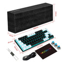 Mechanical Gaming Keyboard With Customizable RGB Lighting Mechanical Gaming Keyboard With Customizable RGB Lighting