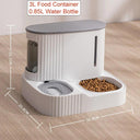 Large Cat Feeder Water Dispenser Wet Dry Separation Bowl Large Cat Feeder Water Dispenser Wet Dry Separation Bowl