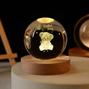 Luminous Crystal Ball LED Night Light Saturn Table Lamp USB Luminous Crystal Ball LED Night Light Saturn Table Lamp USB