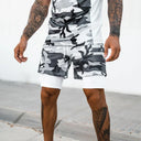 Men's Camouflage 2 In 1 Compression Shorts Running Basketball Men's Camouflage 2 In 1 Compression Shorts Running Basketball