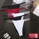 5 Piece Seductive Cotton G String Panties Set Intimates 5 Piece Seductive Cotton G String Panties Set Intimates