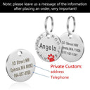 Personalized Stainless Steel Pet ID Tag for Dogs and Cats Personalized Stainless Steel Pet ID Tag for Dogs and Cats