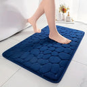 Cobblestone Design 3D Anti-Slip Bath Mat Absorbent Carpet Cobblestone Design 3D Anti-Slip Bath Mat Absorbent Carpet