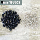 Black Plastic Safety Eyes Set for Amigurumi Crafts and Toys Black Plastic Safety Eyes Set for Amigurumi Crafts and Toys
