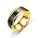Smart Stainless Steel Multifunctional Ring For Couples Mood Changes Color Smart Stainless Steel Multifunctional Ring For Couples Mood Changes Color