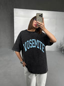 Mineral Wash Urban Vintage Tee: Y2k Streetwear Style Mineral Wash Urban Vintage Tee: Y2k Streetwear Style