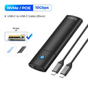 Orico M2 NVMe SSD Enclosure 10Gbps PCIe Tool Free Case Orico M2 NVMe SSD Enclosure 10Gbps PCIe Tool Free Case