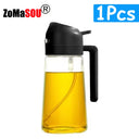 1-4Pc 2-in-1 Sprayer Pourer Oil Bottle for Kitchen Use 1-4Pc 2-in-1 Sprayer Pourer Oil Bottle for Kitchen Use