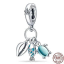 Sparkling Zircon Heart Charm Pendant Sterling Silver Jewelry Sparkling Zircon Heart Charm Pendant Sterling Silver Jewelry