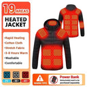 Washable USB Heating Jacket For Outdoor Use In Cold Weather Washable USB Heating Jacket For Outdoor Use In Cold Weather