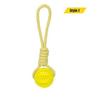 Dog Treat Balls Interactive Rope Rubber Toys For Small Dogs Dog Treat Balls Interactive Rope Rubber Toys For Small Dogs