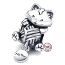 Sparkling Zircon Heart Charm Pendant Sterling Silver Jewelry Sparkling Zircon Heart Charm Pendant Sterling Silver Jewelry