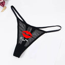 Sultry Mesh Thong Lingerie Femme Fatale Seduction Wear Sultry Mesh Thong Lingerie Femme Fatale Seduction Wear