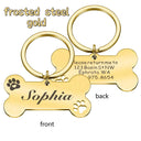 Personalized Steel Pet Name Tags for Dogs and Cats Personalized Steel Pet Name Tags for Dogs and Cats