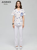 Annuo Printed Nurse Doctor's Pediatric Comfortable Clothes Annuo Printed Nurse Doctor's Pediatric Comfortable Clothes