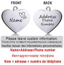 Engraved Pet Necklace: Custom Cat and Dog ID Tag Pendant Engraved Pet Necklace: Custom Cat and Dog ID Tag Pendant