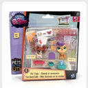 Old Pet Toys Figurines Set Vintage Monkey Rabbit Cat Kitten Old Pet Toys Figurines Set Vintage Monkey Rabbit Cat Kitten