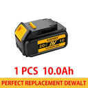 20V 10Ah Lithium Replacement Battery for Power Tools 20V 10Ah Lithium Replacement Battery for Power Tools