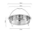 Steamer Basket for Rice and Vegetables Cooking Stainless Steel Steamer Basket for Rice and Vegetables Cooking Stainless Steel