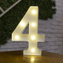 Battery Operated LED Alphabet Lights for Home Party Decor Battery Operated LED Alphabet Lights for Home Party Decor